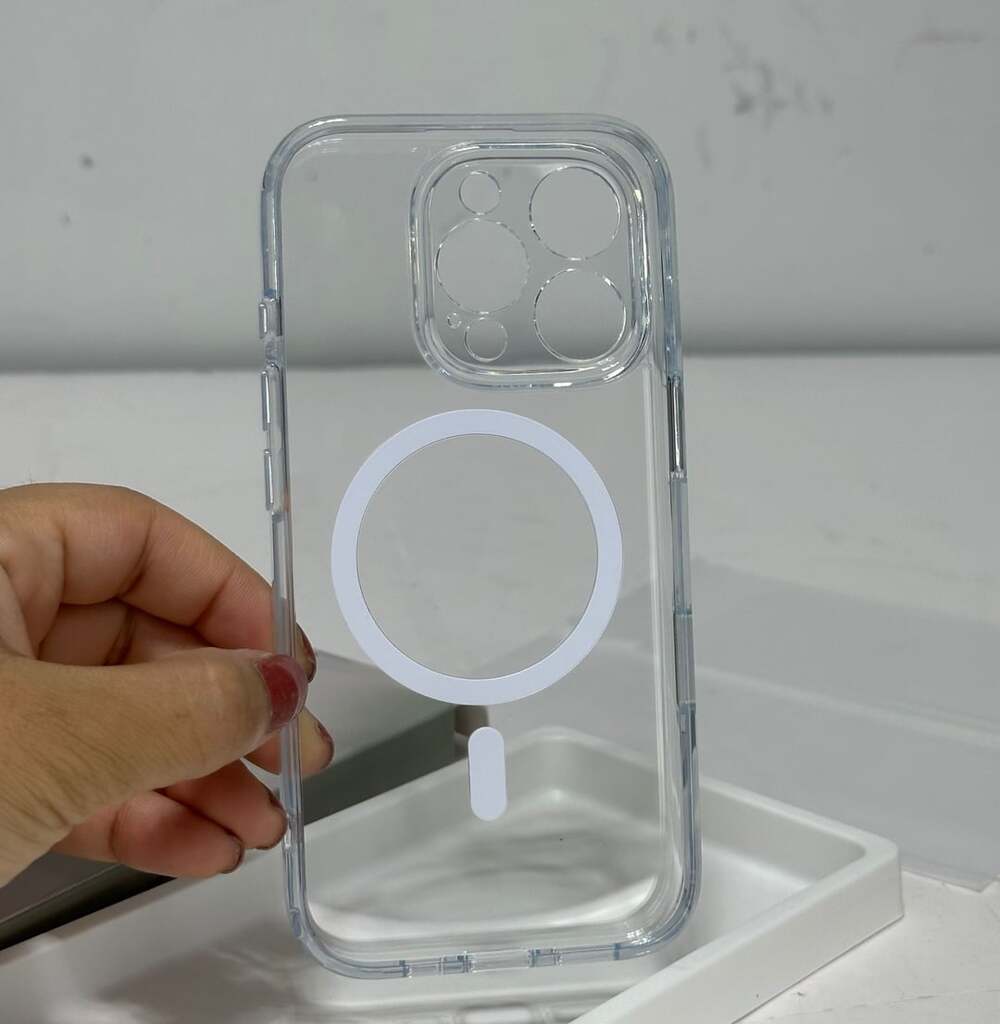 MagSafe Compatible Transparent Clear Phone Case - Picture 8 of 10
